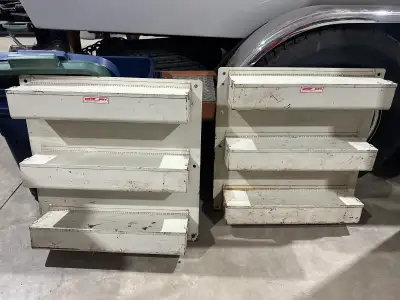 2 weatherguard storage/utility bins, View more