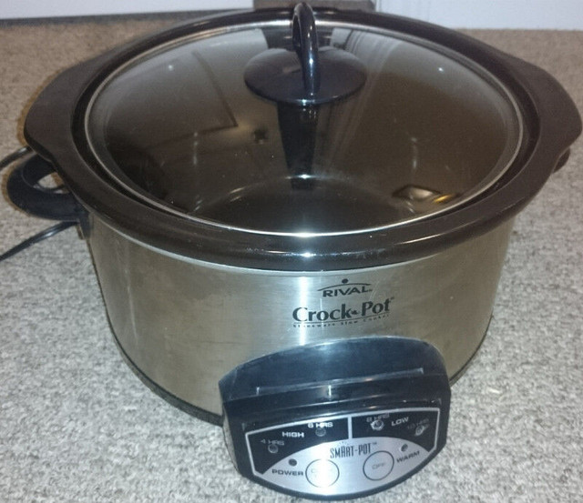 RIVAL CrockPot 5Quart 38501 SmartPot Slow Cooker Microwaves