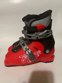 Kids Boys Girls Salomon Ski Boots size 20 Mondo 247 mm
