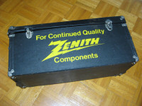 Zenith TV Repair Component Carry Case USED WORN