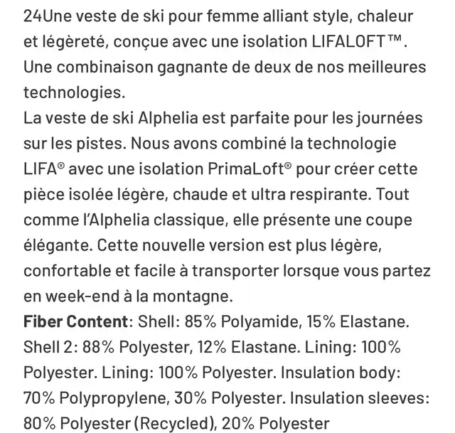 Manteau de ski Helly Hansen in Women's - Tops & Outerwear in City of Montréal - Image 3