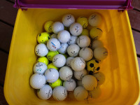 Used golf balls in excellent condition