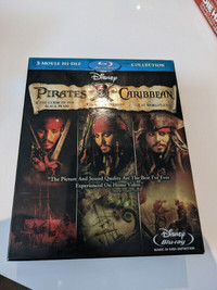 Pirates of the Carribean 3-movie box set Blu-Ray