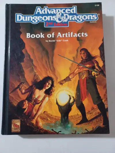 Advanced Dungeons and Dragons Book of Artifacts, View more