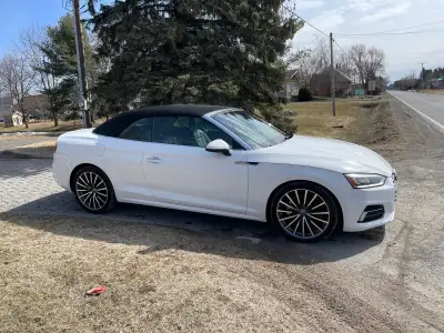 AUDI A5 PROGRESSIVE TRACTION INTEGRALE - DÉCAPOTABLE - Convertible - Véhicule Impeccable - Traction...