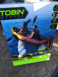 Brand NEW- Unused Tobin Sports Wavebreak Inflatable 2-person Kay