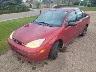 2001 Ford focus LOW KM'S