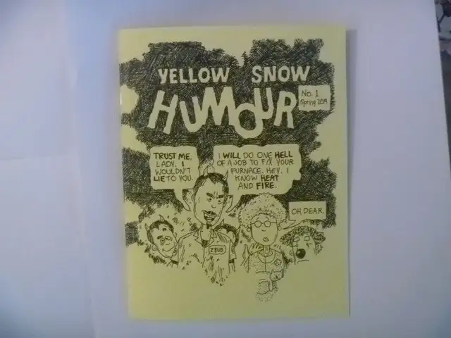 YELLOW SNOW HUMOUR in Comics & Graphic Novels in Winnipeg - Image 2