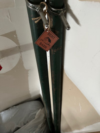 Vintage 9ft oars (faded green)