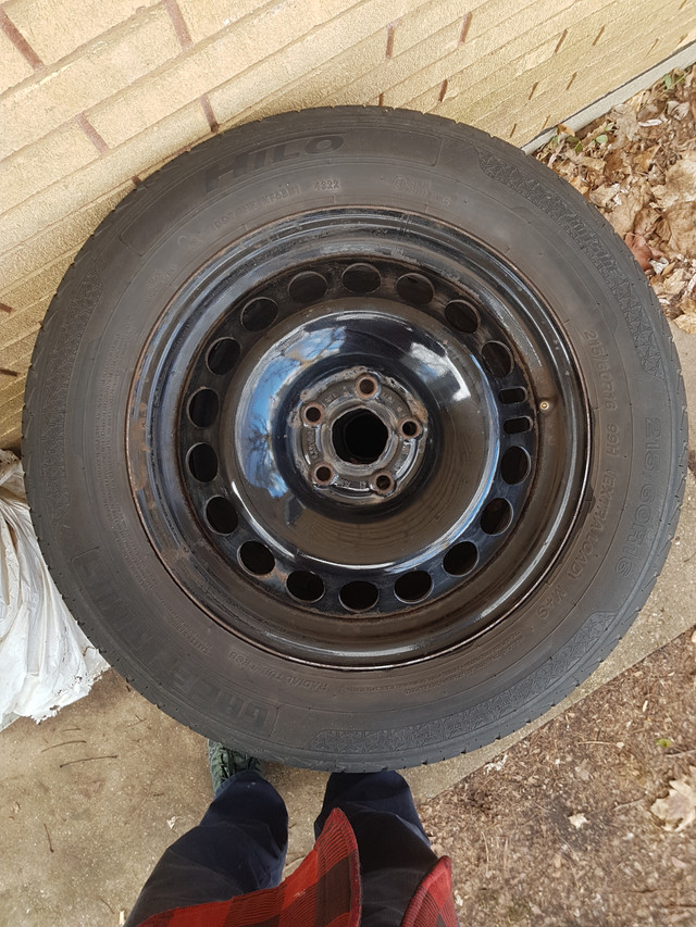Chevy Cruze tires, rims, wheel covers 215 60 16 in Tires & Rims in London - Image 4