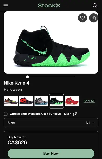 kyrie Halloweens size 10, View more
