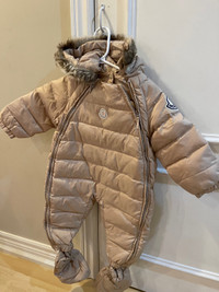 Infant baby snowsuit for 6-12m