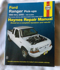 Haynes Ford Ranger repair Manual 1993 - 2005
