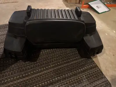 This atv passenger seat and storage box comes with a built in light. This unit is used and shows som...