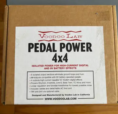 Voodoo Lab Pedal Power 4x4, View more