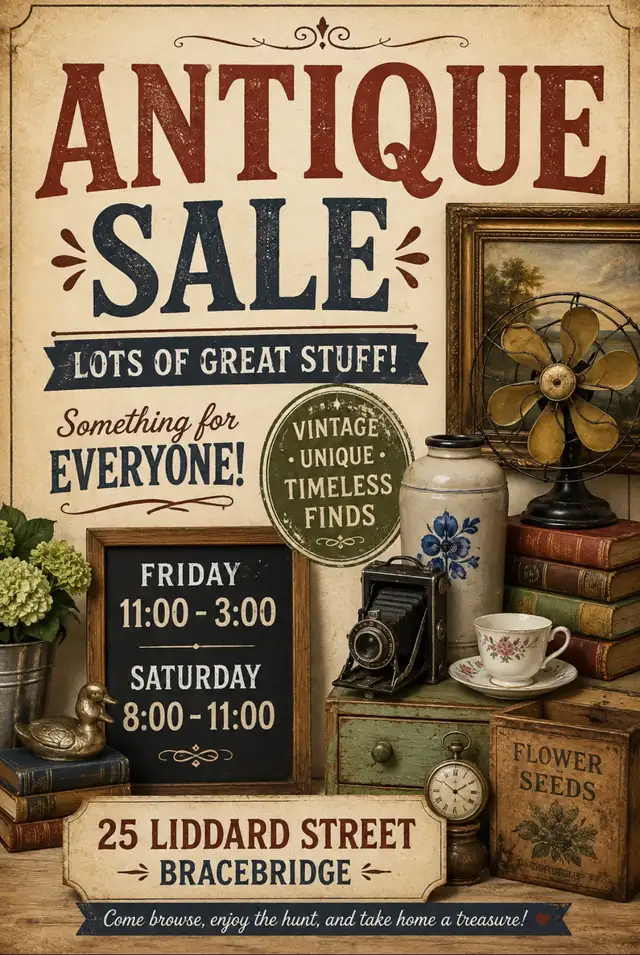 antique sale