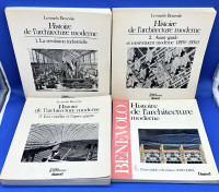 Histoire de l'architecture moderne (4 volumes) - Benevolo