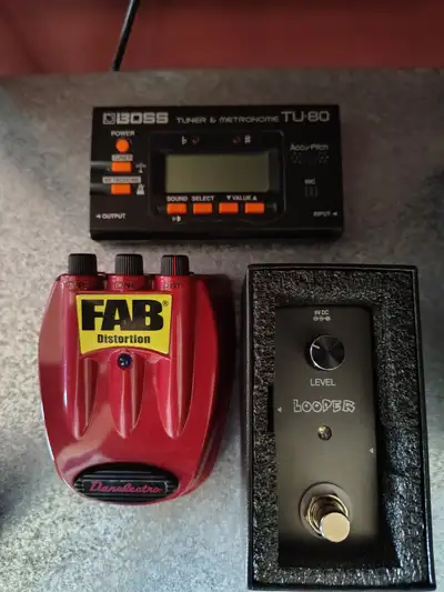 Guitar Pedals and Amp for sale, View more