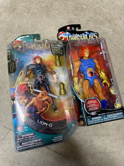 Thundercats Lion-O figures New on card, View more