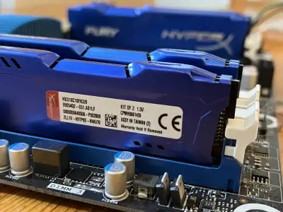 RAM DDR3 16Gb (4x4Gb) Kingston HyperX blue, View more