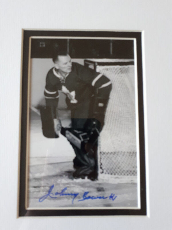 Johnny Bower Autographed Photos (Toronto Maple Leafs) (3 Avail. in Arts & Collectibles in Victoria - Image 2