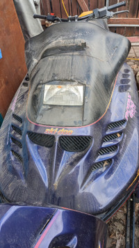 1997 Skidoo Formula 3 III 600 Long Track 2200KM with extra hood