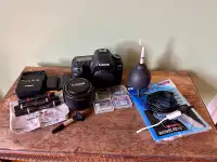 Canon EOS 5D Mark II w/50mm 1.4 Ultrasonic Lens and extras