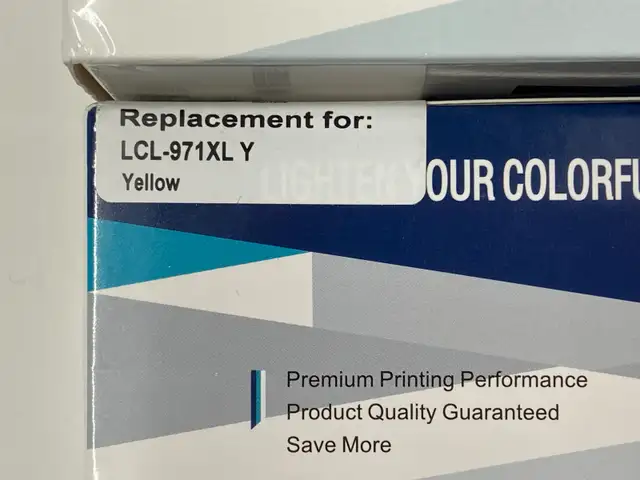 LCL Ink Cartridges for HP 970XL-Black 971XL-Cyan/Magenta/Yellow in Printers, Scanners & Fax in Edmonton - Image 4