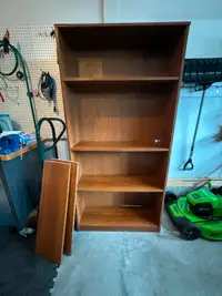 Sturdy, well-used bookcase for free