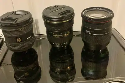 Selling three used in excellent condition lenses, perfect for expanding your photography kit. Includ...