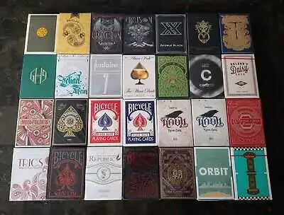 Looking to buy ellusionist decks or bicycle branded cards(different art styles) not my image, just a...
