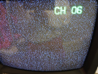 vintage CRT TV