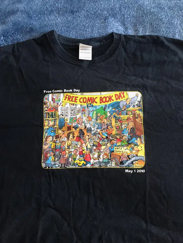 FCBD Free Comic Book Day T-Shirt XXL - Sergio Aragones in Men's in Bedford - Image 3