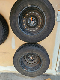 General Altimax Artic 12 - Winter Tires on rims. 225/70/16