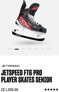 Patins neuf 2023 CCM JETSPEED FT6 PRO SENIOR