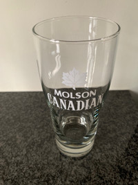 Molson Canadian beer glasses 