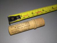 Vintage The Boye Needle Co. in Chicago Wooden Needle Holder Size