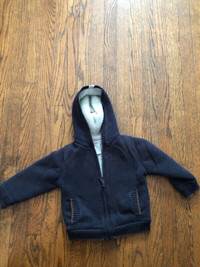 Boys’ Roots Lined Zip-up Hoodie, Size 3T
