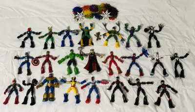 MARVEL BEND AND FLEX FIGURE COLLECTION (6”), View more