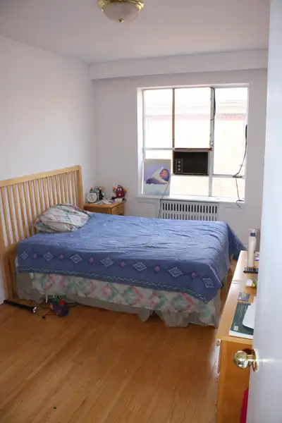 The space is a very spacious, bright apartment inside a lovely garden apt building a few blocks N of...