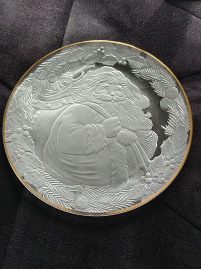 Six Christmas Serving Plates, View more