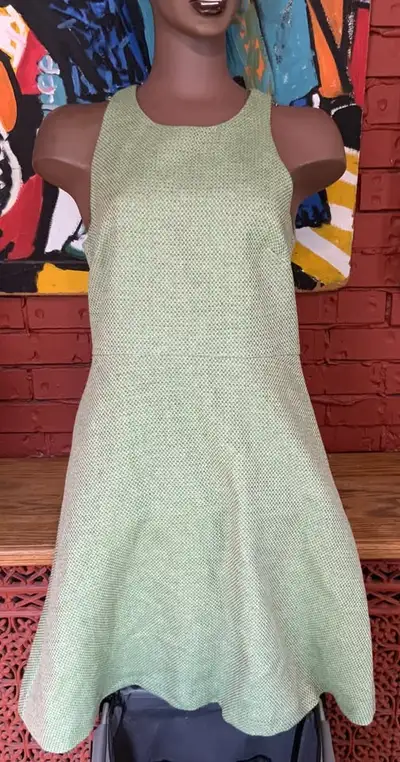 Vintage Banana Republic Women's Green Dress, View more