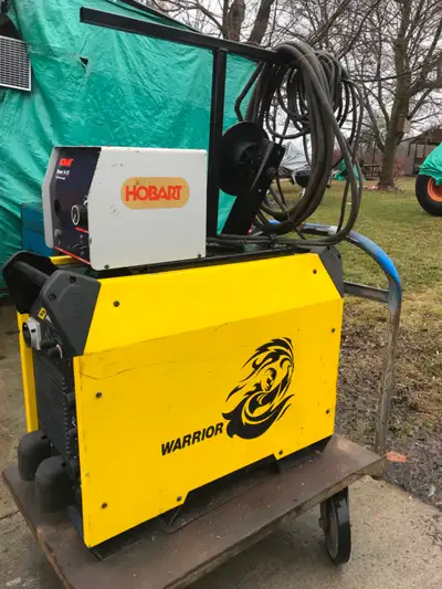 WELDER. ESAB 750 AND FEEDER, View more