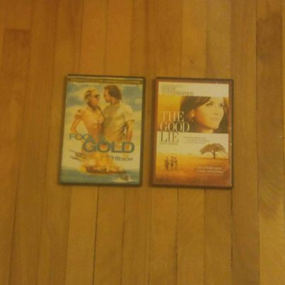 2 DVDs: $2. each - chacun. FOOL'S GOLD - THE GOOD LIE. in CDs, DVDs & Blu-ray in Gatineau