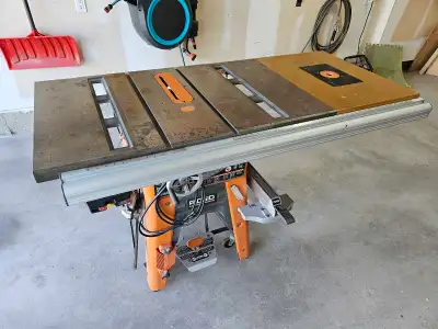 Ridgid Table Saw with Router Table, View more