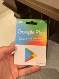 Google Play Gift Cards In Canada Kijiji