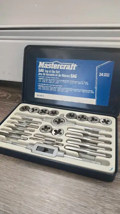 Mastercraft SAE Tap & Die Set - Never used, View more