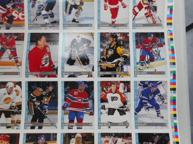 O-PEE-CHEE 1992-93 PANNEAU, PANEL NON COUPÉ SET COMPLET in Arts & Collectibles in Thetford Mines - Image 9