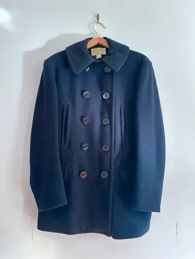 Double RL Navy Peacoat $950, View more