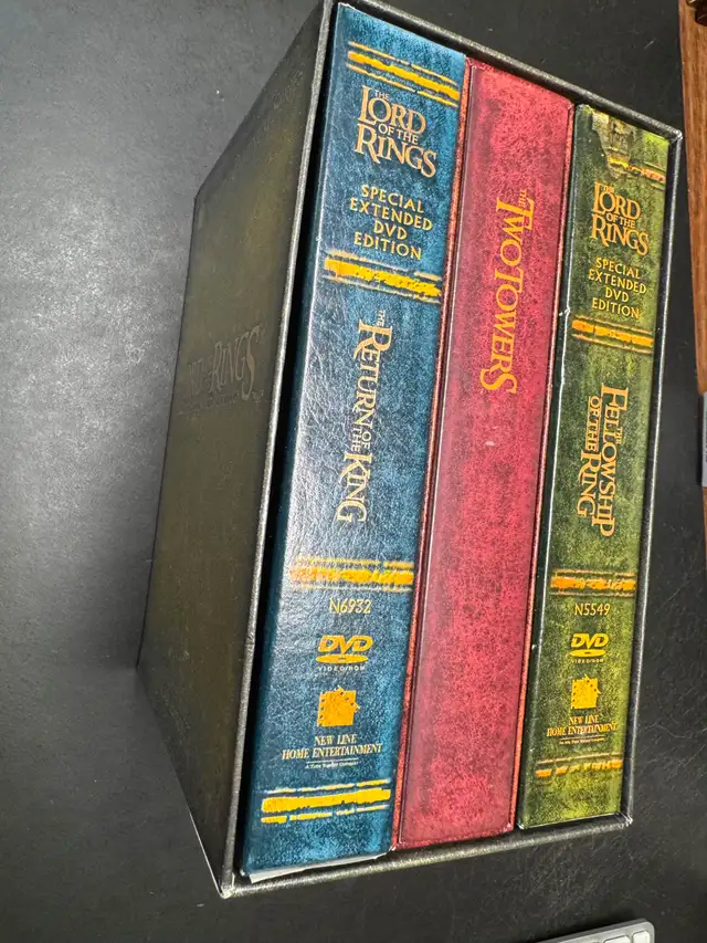 Lord of the Rings Special Extended DVD Edition 12 Disc Box Set